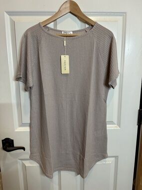 Waffle Knit Night Shirt